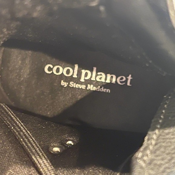New COOL PLANET BY STEVE MADDEN Black Paris Cyclone Winter Hiker’s Boot Size 7 - Picture 10 of 12